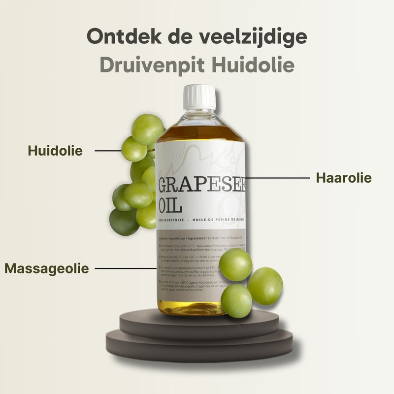 ZenGrowth 100% Natuurlijke Druivenpitolie 1l