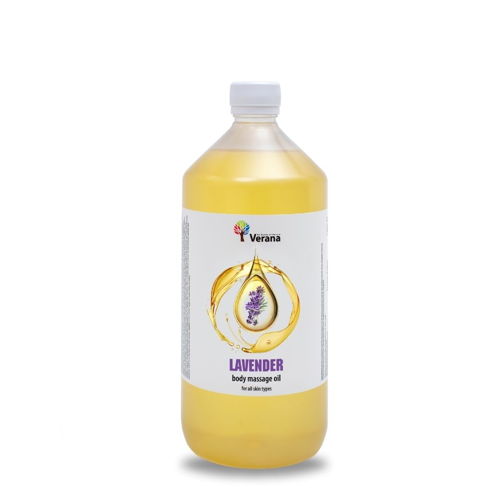 Verana 100% natuurlijke Massageolie Lavendel 1l