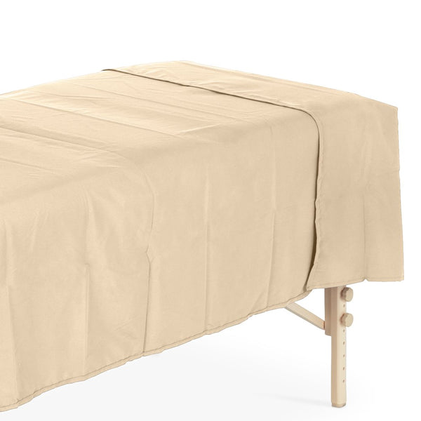 Microvezel Afdekdeken Massagetafel Beige 150 x 230cm