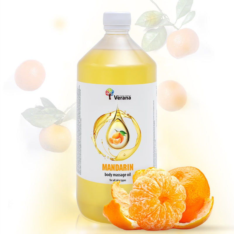 Verana 100% Natural Mandarin Massage Oil 1L