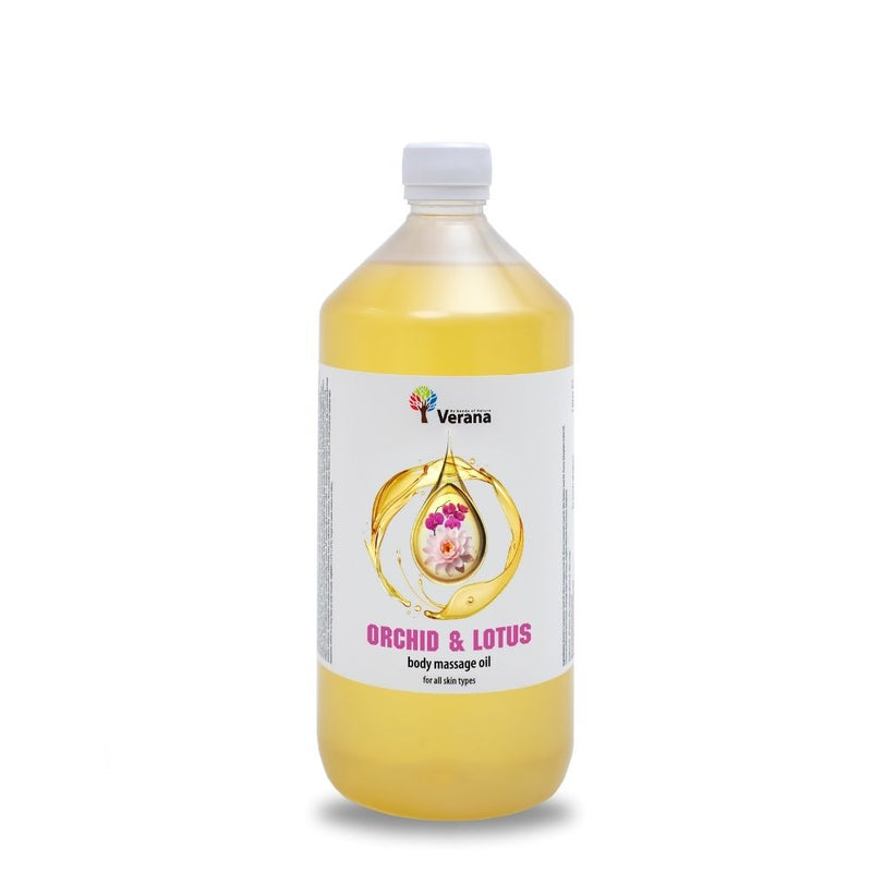 Verana 100% Natural Orchid Lotus Massage Oil 1l