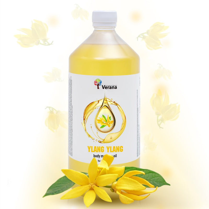 Verana 100% natuurlijke Massageolie Ylang Ylang 1l